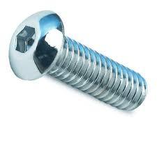 5/16-18 X 1" CHROME BUTTON HEAD CAP SCREW