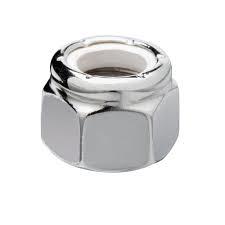 5/16-24 CY-CHROME NYLOCK NUT