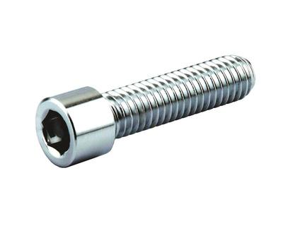 1/4-20 X 1-1/2" CY-CHROME SMOOTH HEAD SOCKET CAP SCREW