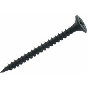 #6 X 2" DRYWALL SCREW BUGLE HEAD PHILLIPS COARSE - BLACK