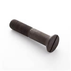 1-8 X 2-1/4"  FLAT HEAD SLOTTED CAP SCREW