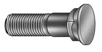 5/8-11 X 2" PLOW BOLT GRADE 8