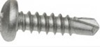 #8 X 1" PAN HEAD PHILLIPS TEK SCREW