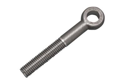 1 X 6-1/2" CENTER OF EYE TO END OF THREAD ROD END BOLT, 7/8" EYE AND 3" THREAD