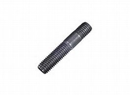 1 1/4-7 X 4-3/4" DOUBLE END STUD WITH 2-H NUT AND FW