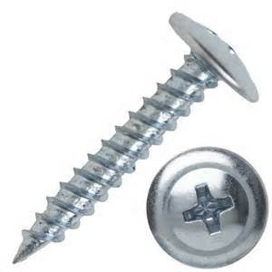 #8 X 3/4" WAFER HEAD PHILLIPS SHARP POINT SCREW