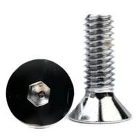 5/16-18 X 1/2" CHROME FLAT HEAD SOCKET CAP