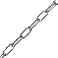 2/0 STRAIGHT LINK CHAIN ZINC