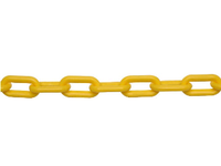 1/4" PLASTIC YELLOW CHAIN