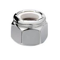 7/16-14 CY-CHROME NYLOCK NUT