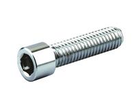 1/4-20 X 2" CY-CHROME SMOOTH HEAD SOCKET CAP SCREW