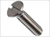 1/2-13 X 3/4" 316SS FLAT HEAD SLOTTED CAP SCREW