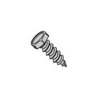 #8 X 1/2"  ZIP SCREW UNSLOTTED - BRONZE