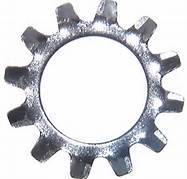 3/8" EXTERNAL TOOTH WASHER - PLATED