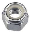 M10-1.25 NYLOCK NUT FINE THREAD - PLATED