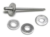 1/8" ALUMINUM RIVET BACK UP WASHERS