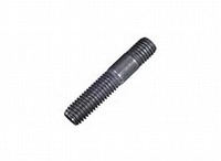 1 1/4-7 X 4-3/4" DOUBLE END STUD WITH 2-H NUT AND FW